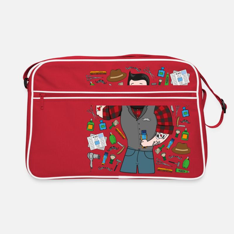 Hipster Barber Sac Retro