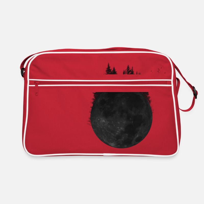 Forêt lune Sac Retro