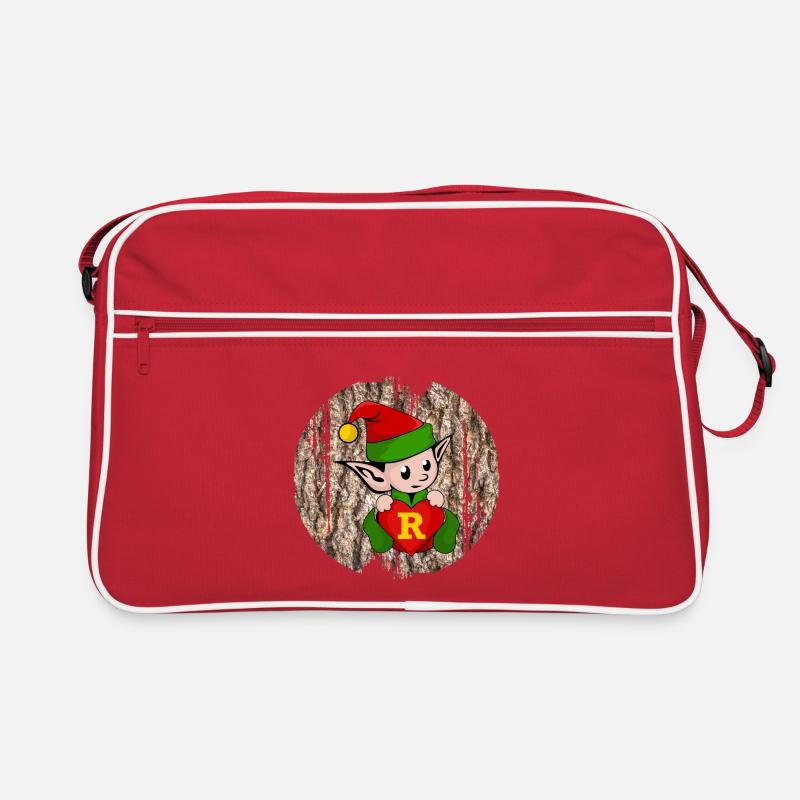 elf r Retro Tasche