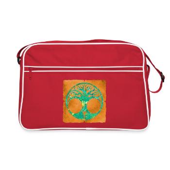 lebensbaum e 71 y - Retro Bag - red/white - Front