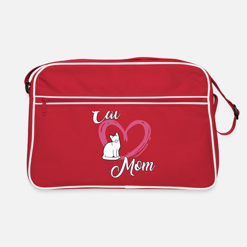 Propriétaire de chat Maman de chat Chats mignons Cadeaux Chats Sac Retro