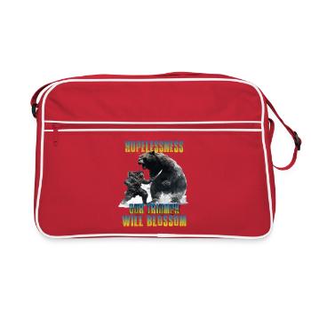 Ukraine T Support Ukraine soldiers - Retro Bag - red/white - Front