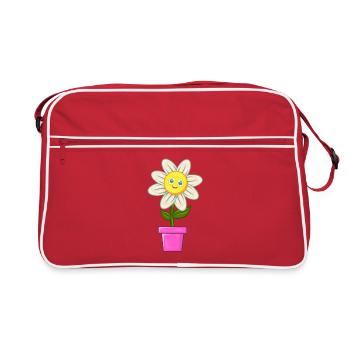 Marguerite - Sac Retro - rouge/blanc - Devant