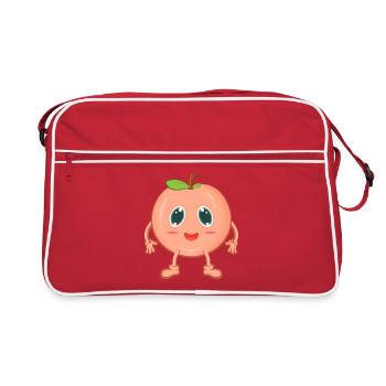 Bande dessinée de pêche - Sac Retro - rouge/blanc - Devant