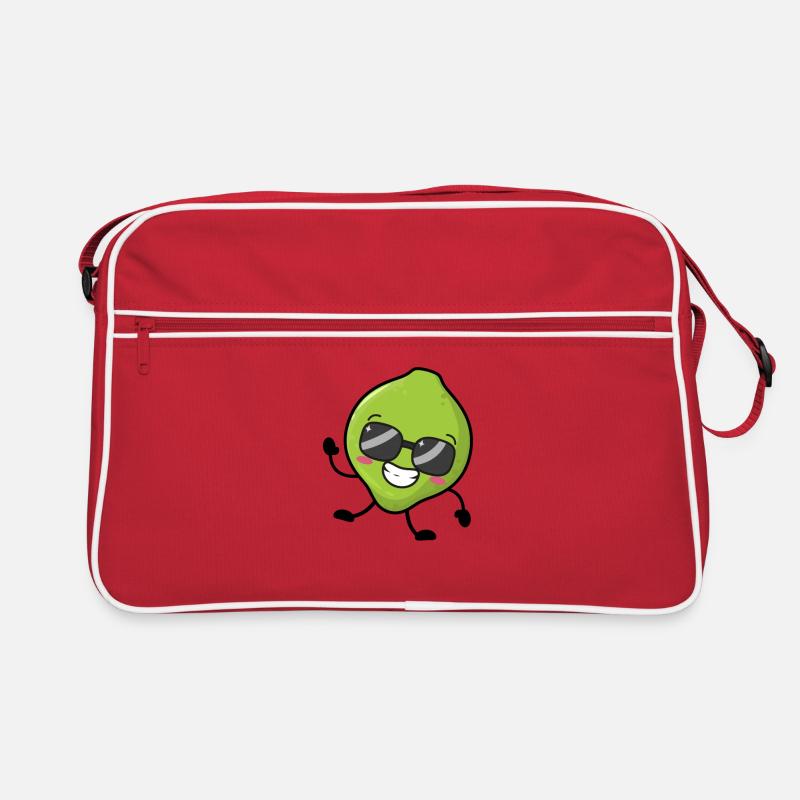 Coole Limette Retro Tasche
