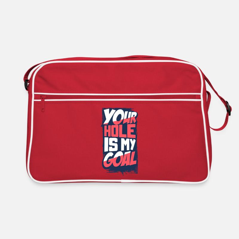 Baggern Bauarbeiter Bagger Retro Tasche