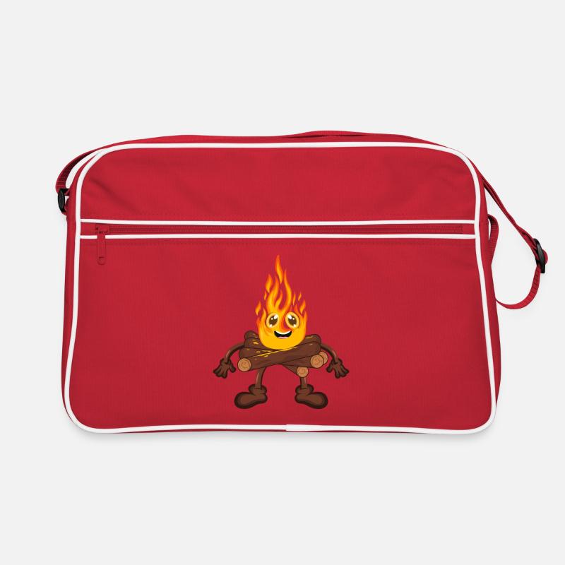 Campfire Fire Retro Bag