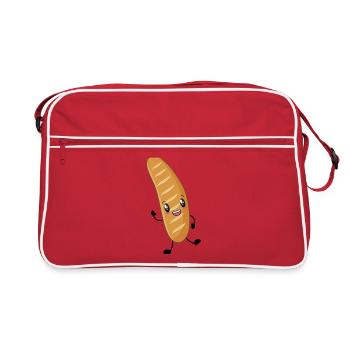 Baguette - Retro Bag - red/white - Front