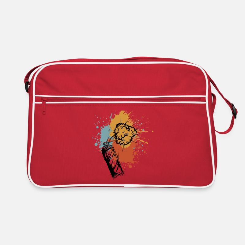 Spraydose Graffiti Retro Tasche