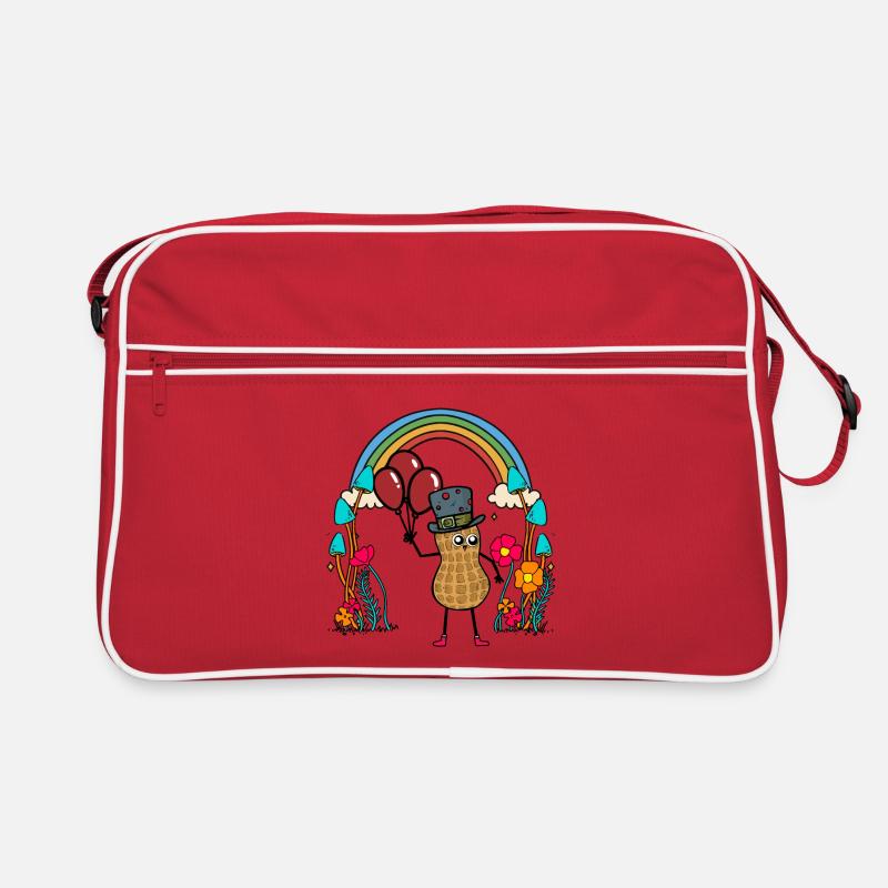 Erdnuss Geburtstag Geburtstagsgeschenk Kind Retro Tasche