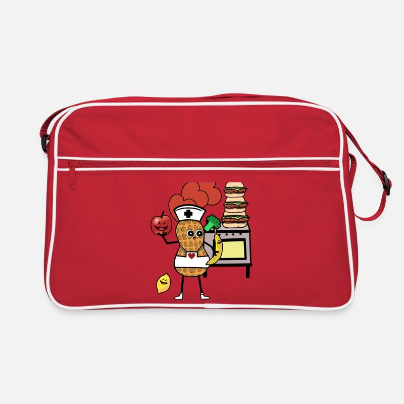 Herd kochen gesund Kochen Krankenschwester Retro Tasche