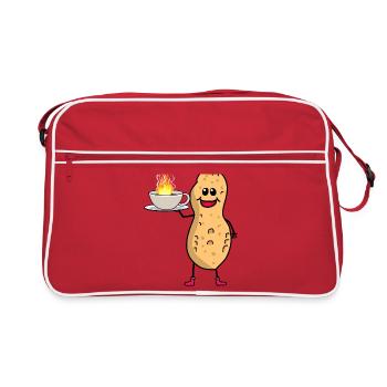 Peanut Peanuts Coffee Coffee Mug Good Morning - Retro Bag - red/white - Front