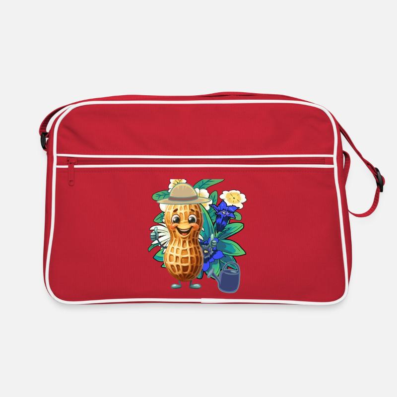 Tyrolean Peanut Gardener Horticulture Flowers Retro Bag