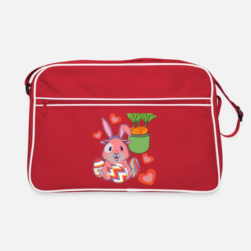 Bunny Bunny Oeufs de Pâques Bunny Oeufs de Pâques Sac Retro