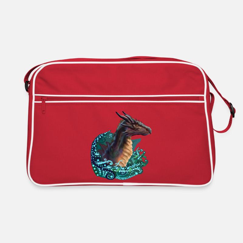 Drachen Retro Tasche