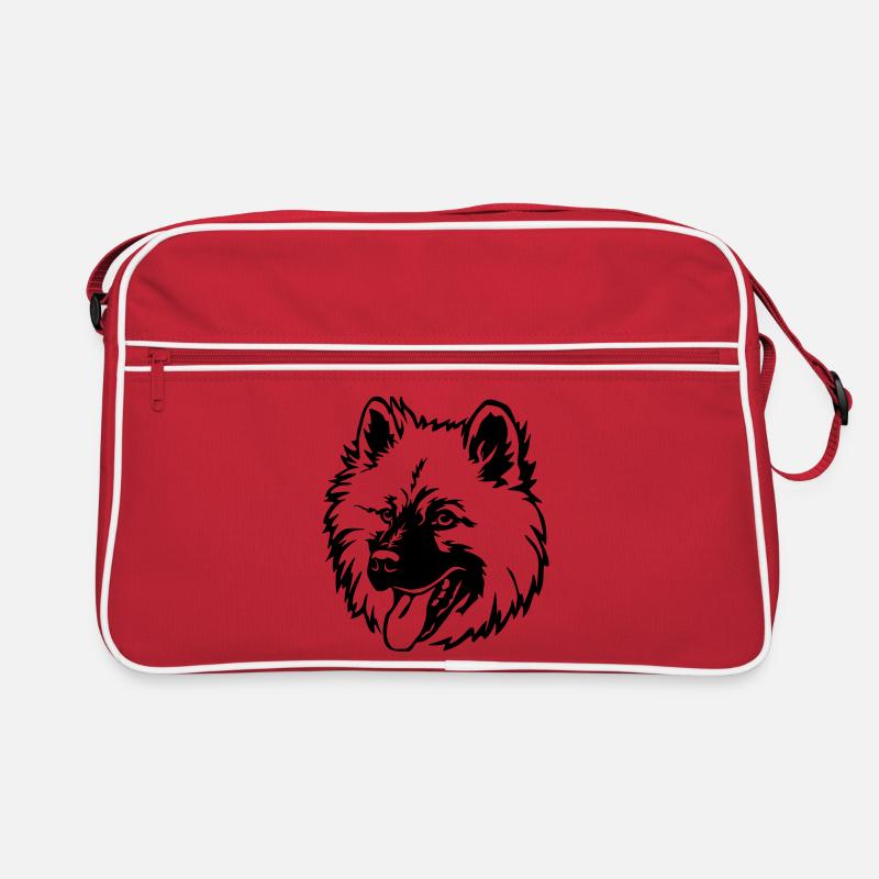 Tête Eurasier Sac Retro