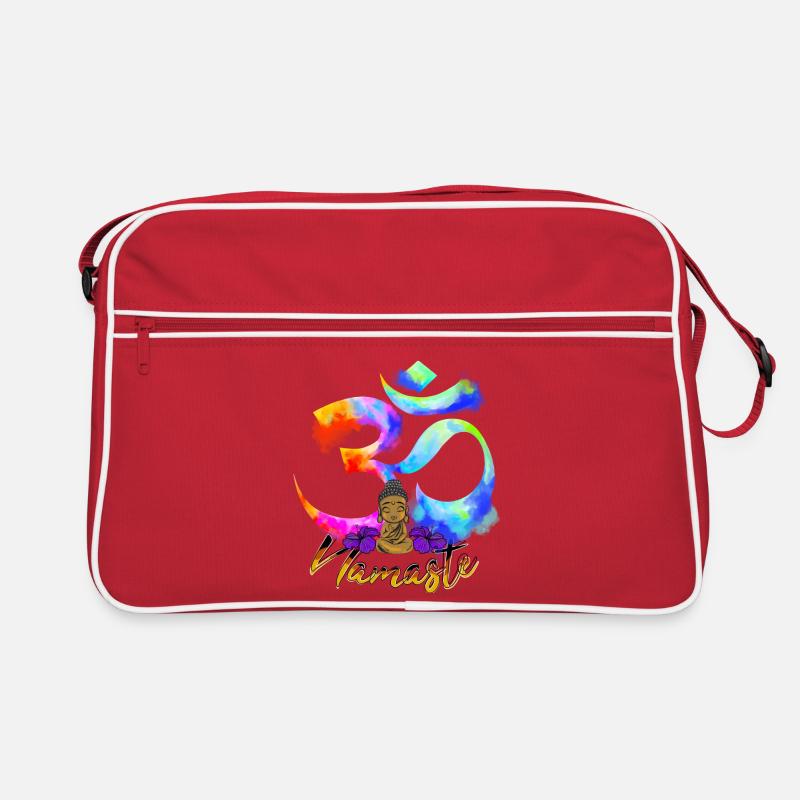 Namaste Bow Iris Buddha Retro Bag