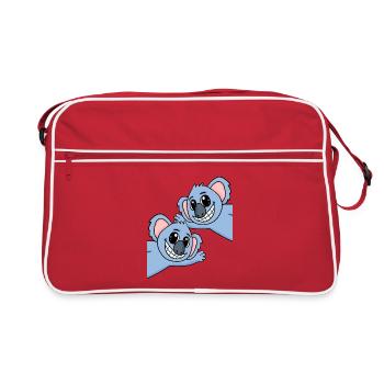 Koala Koalas - Retro Bag - red/white - Front