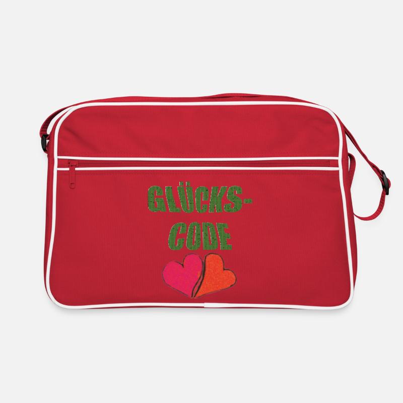 glückscode Retro Tasche