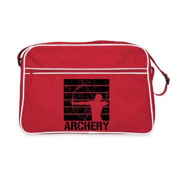 Archery - Retro Bag - red/white - Front