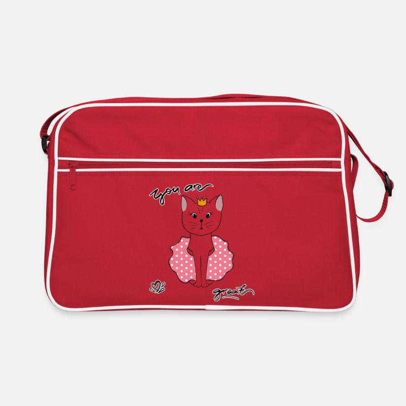 Tu es génial, Chat Sac Retro