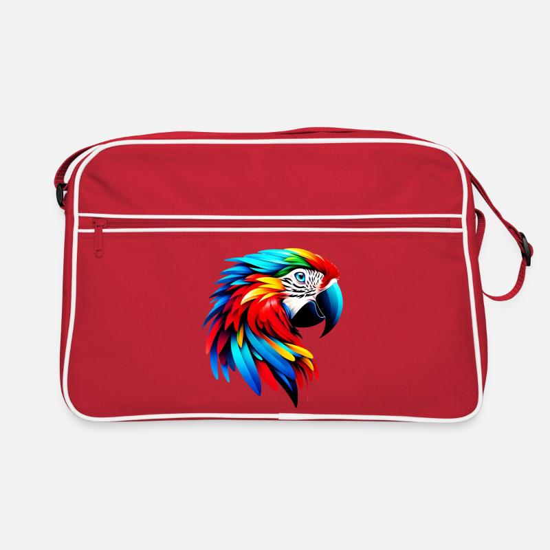 Perroquet Sac Retro
