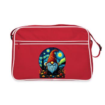 Gnome - Sac Retro - rouge/blanc - Devant