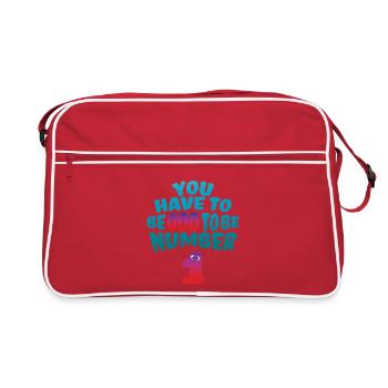 Étrange d’être n° un - Sac Retro - rouge/blanc - Devant
