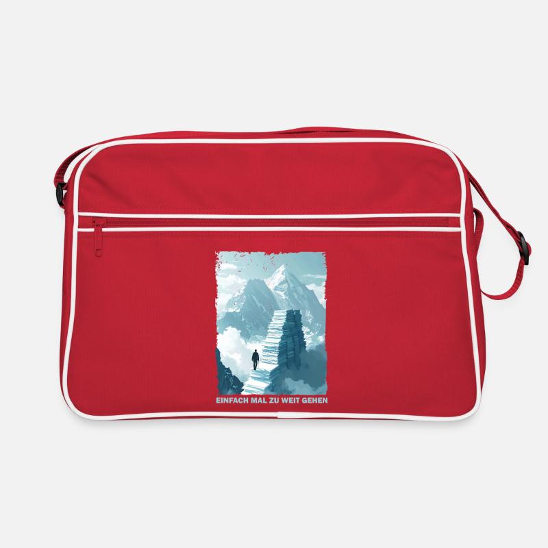 Paper steps to the summit Retro Bag