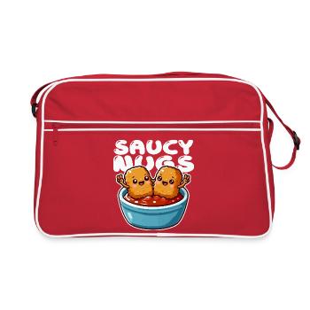 Fun Duo Saucy Nuggets - Retro Bag - red/white - Front