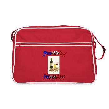 Practicing Frenchman - Retro Bag - red/white - Front