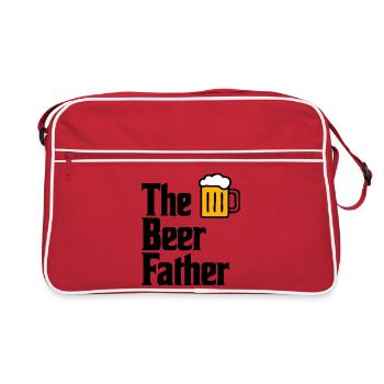 Le style de la mafia Beer Father - Sac Retro - rouge/blanc - Devant