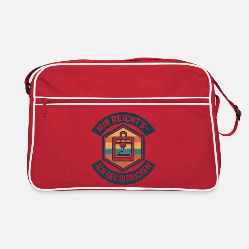 3D Druck Mir reichts G-Code Retro Tasche