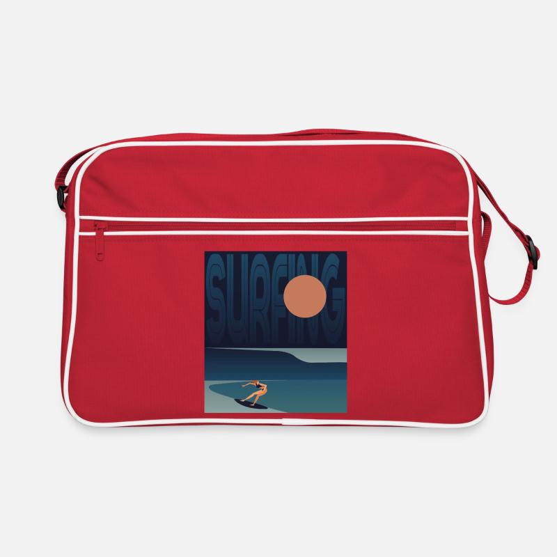 SURFER WAVE Retro Bag