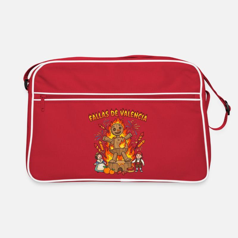 Fallas de Valencia Figur Retro Tasche