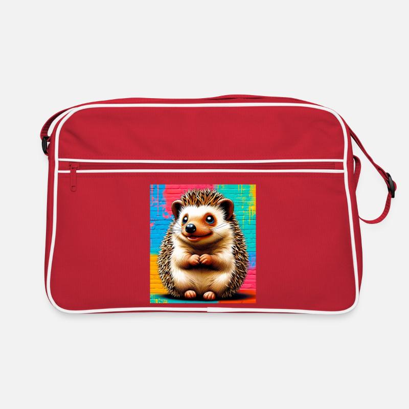 hedgehog Retro Bag