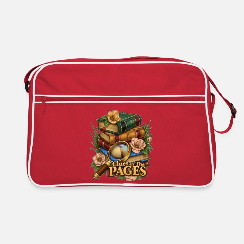 Hinweise auf den Seiten Retro Tasche