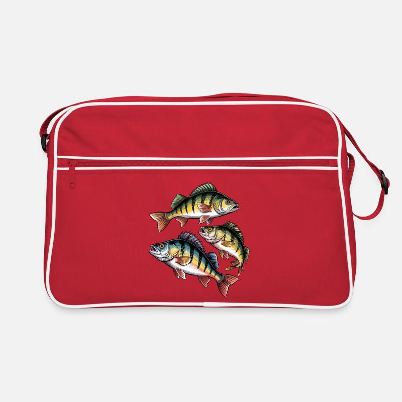Motif de perche Sac Retro