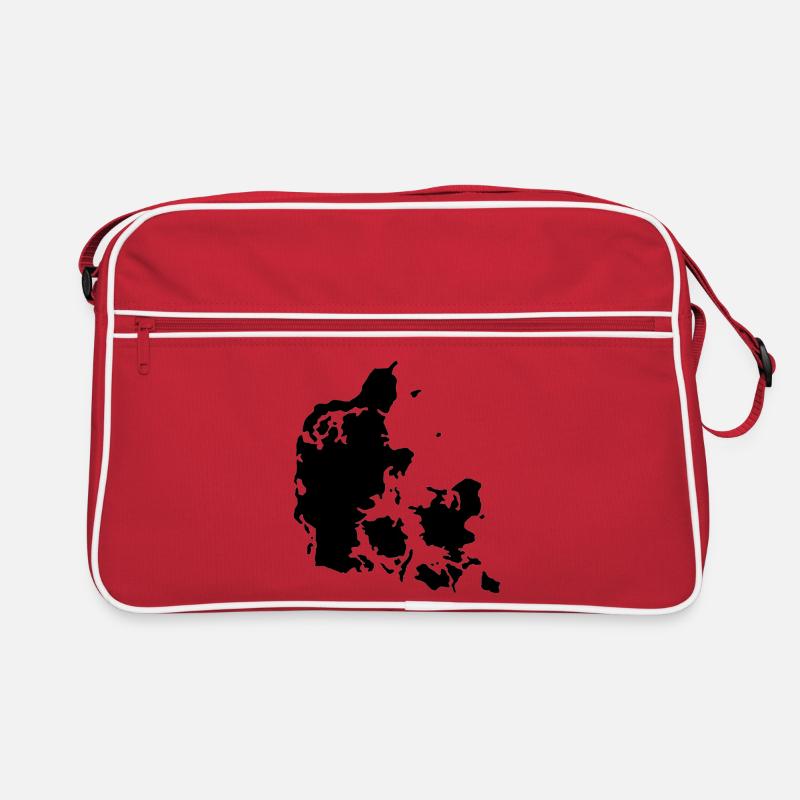 Denmark map Retro Bag