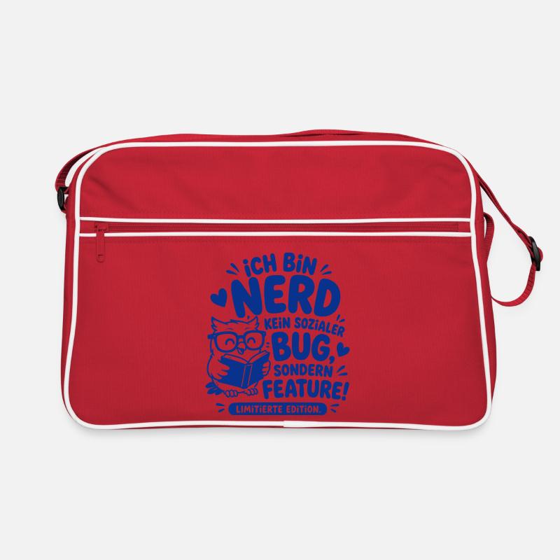 Nerd Feature Limitierte Edition Retro Tasche