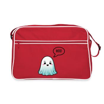 Geist - Retro Tasche - Rot/Weiß - Vorne