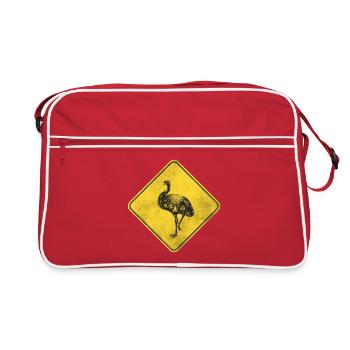 Emu - Retro Bag - red/white - Front