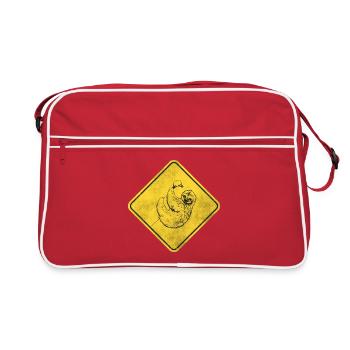 Sloth - Retro Bag - red/white - Front