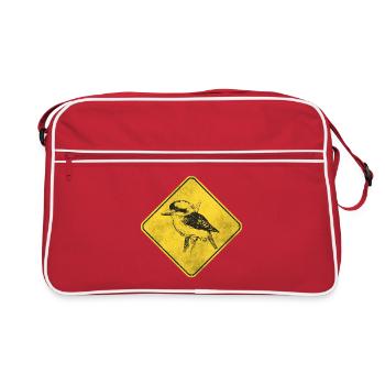 Kookaburra - Retro Bag - red/white - Front