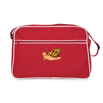 Comic Agate Snails - Snails - Retro Bag - red/white - Front