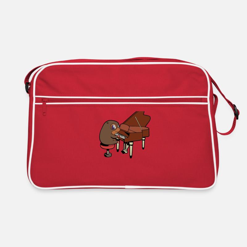 Comic Mole joue du piano Sac Retro