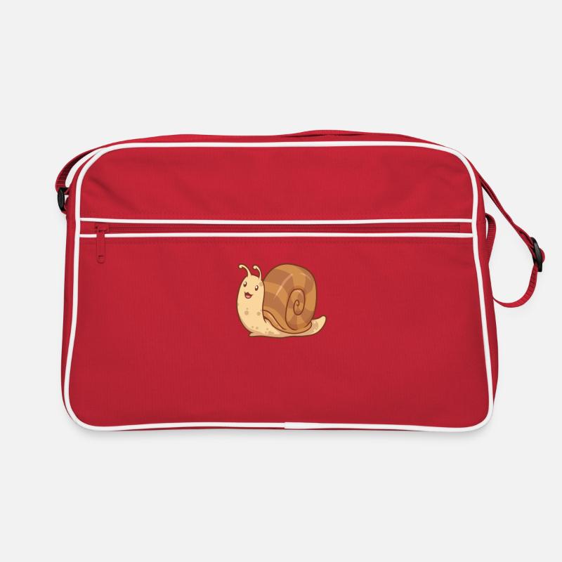 Kawaii Snail Retro Bag