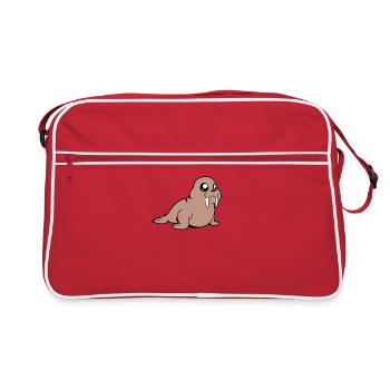 Morse Kawaii - Sac Retro - rouge/blanc - Devant