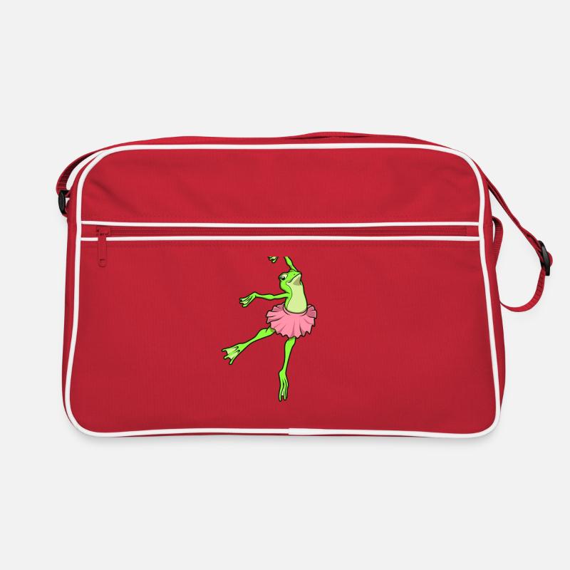 Comic Frog Dances Ballet - Ballerine Sac Retro