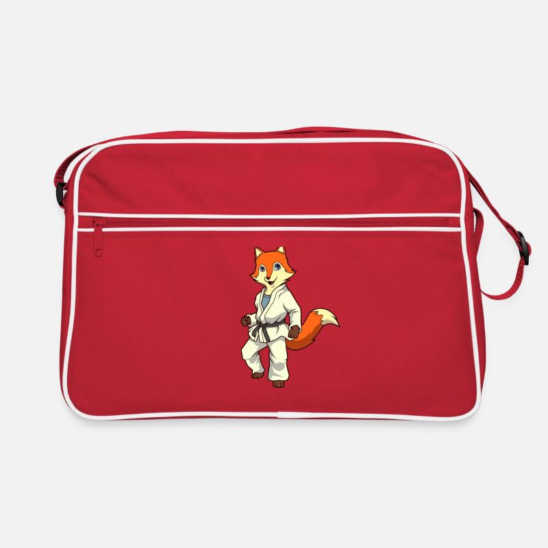 Comic Fuchs makes judo Retro Bag